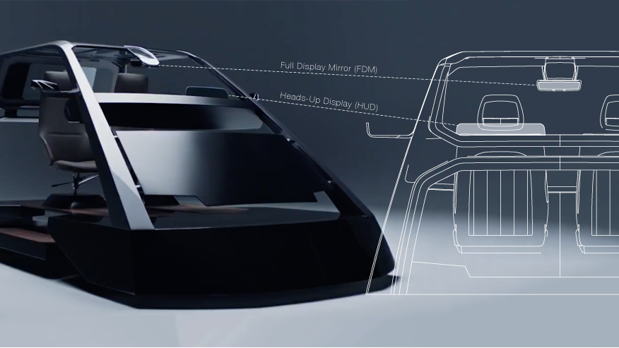 An immersive experience showcasing automotive tech
